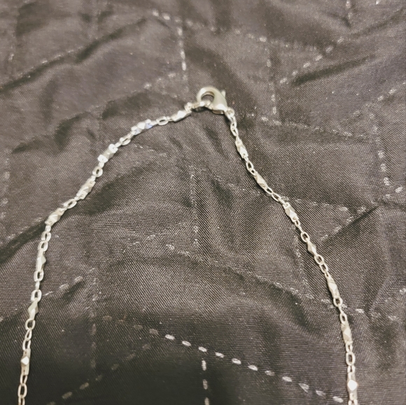 Single Layered Beaded & small tags accented with silver chain - Picture 5 of 7